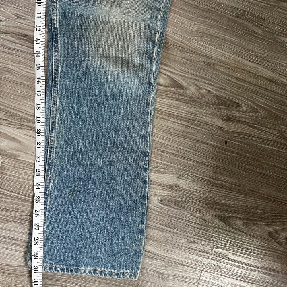 Hollister The Hollister Boot Jeans Mens 32x30 Medium Wash Button Fly Denim
